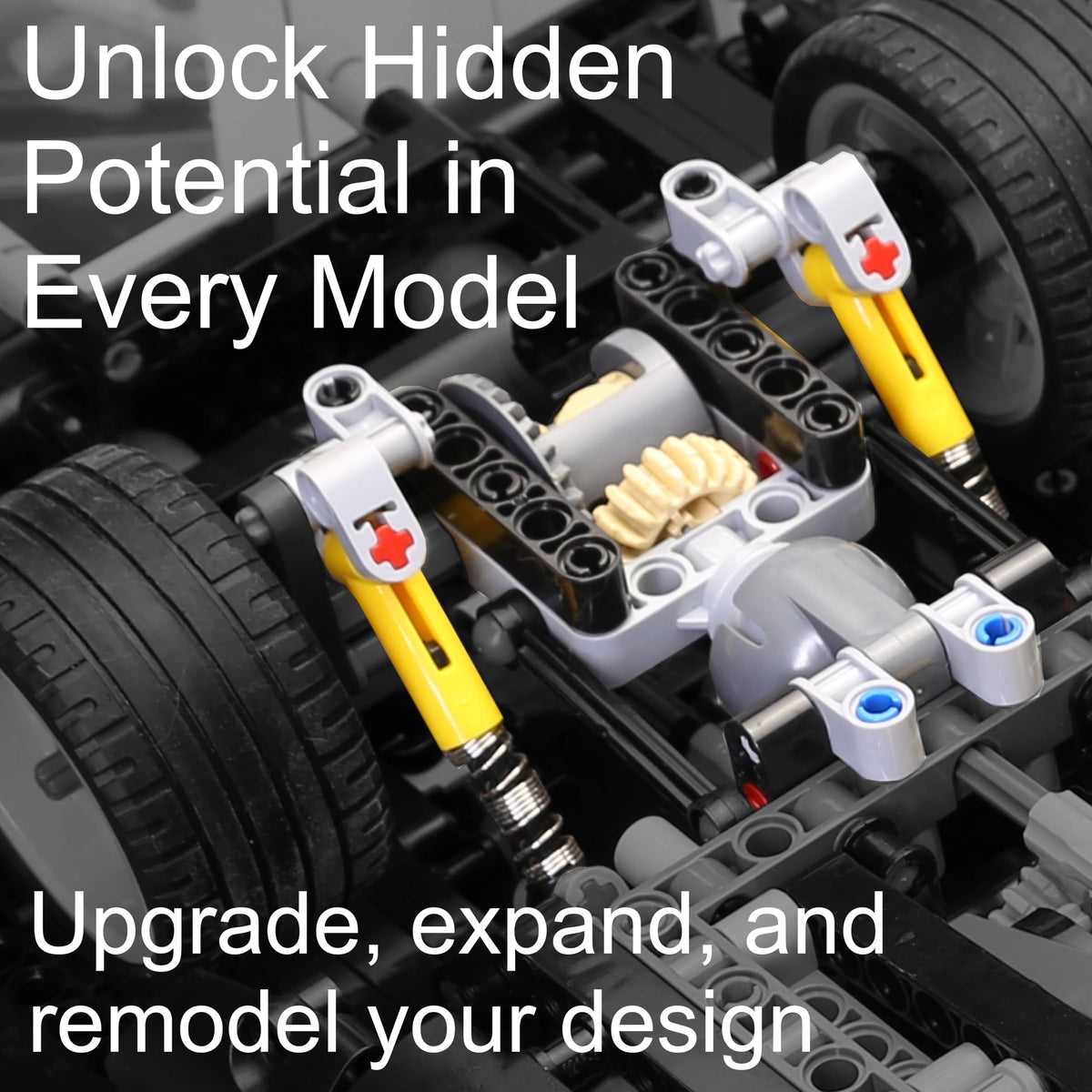 Habow differentials module for realistic drivetrain experiments.