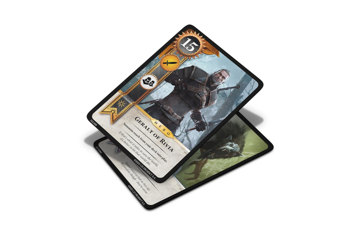 Hachette Boardgames Gwent strategy bluffing for tense, skillful duels
