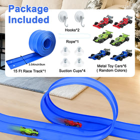HACOCOLA two-lane track promotes imaginative play and collaborative fun