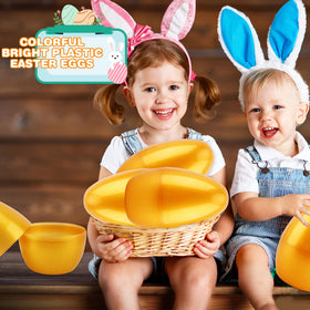 Haconba jumbo golden Easter egg perfect for birthday egg hunts and parties.