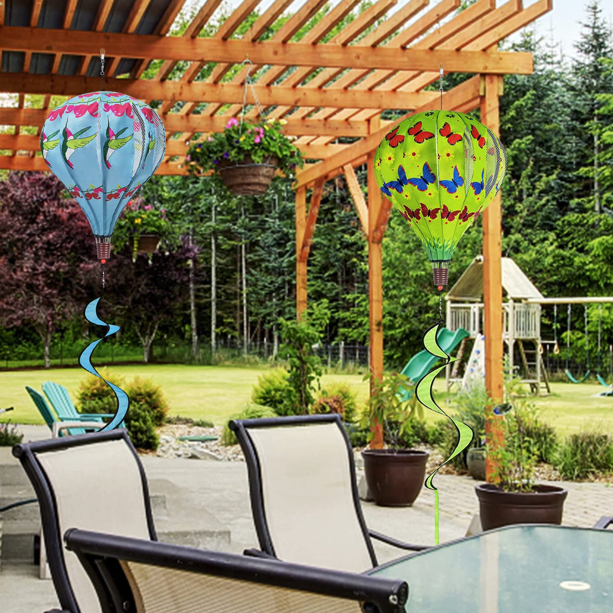 HADEEONG included string and hook for effortless outdoor hanging