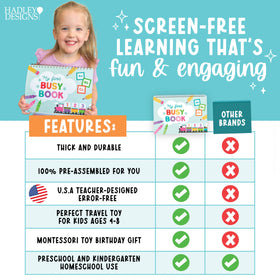 Hadley Designs sensory textures illustrate tactile learning and focus during play.