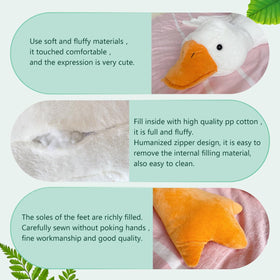 Haengbuk Goose plush for kids, a gentle naps companion for play and rest.
