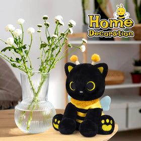 Hagusahuo vacuum-packed Cat Bee Plush ready to unbox and reshape
