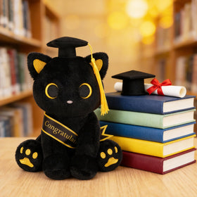Hagusahuo cat plush, machine washable and durable for long-lasting hugs
