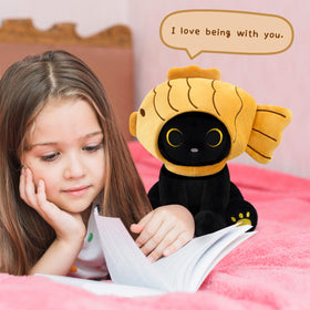 Hagusahuo soft plush doubles as a cozy nap pillow