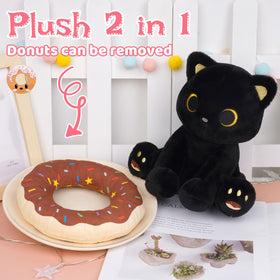 Hagusahuo embroidered-eyes plush with durable stitching for active play.