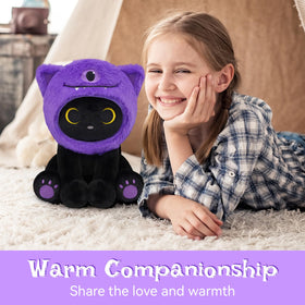 Hagusahuo Soft polyester plush for gentle hugs and easy care.