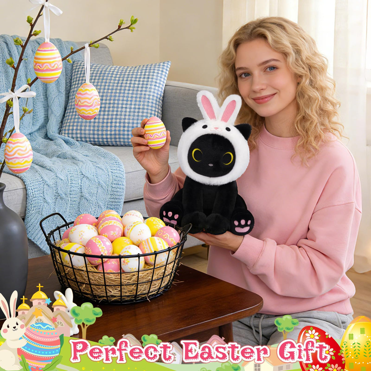 Hagusahuo soft texture stuffed animal ideal for cuddle time