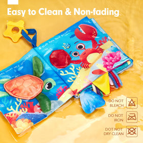 Hahaland soft cloth material offers a gentle touch for newborns.