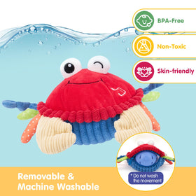 Hahaland baby gift crab toy makes a charming present for milestones.