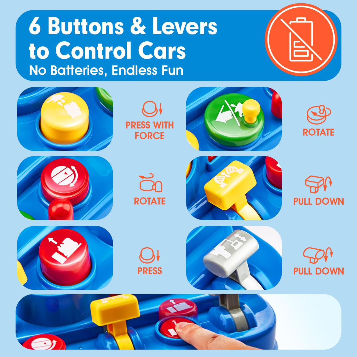 Hahaland battery-free design enables uninterrupted play without battery replacements