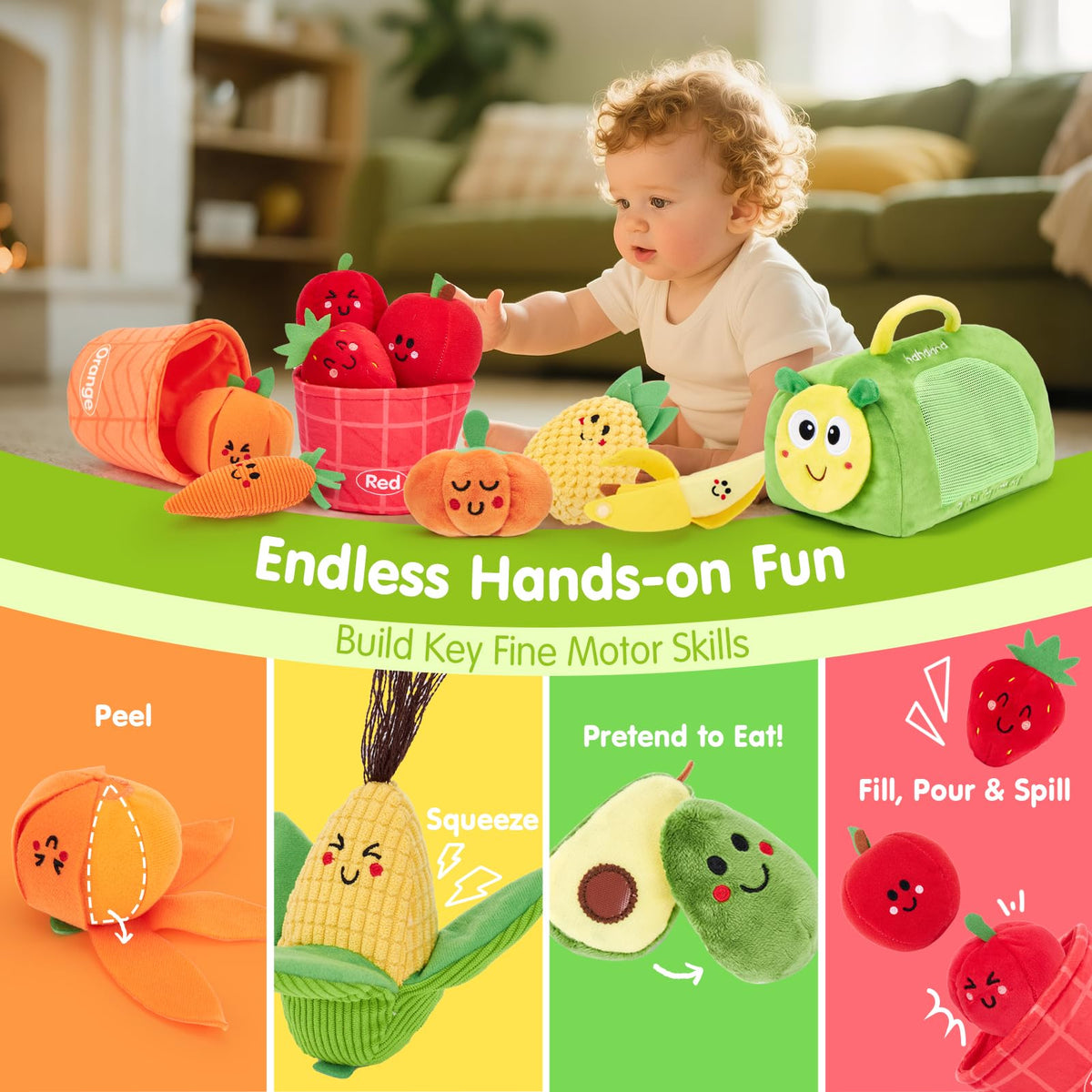 Hahaland color-sorting-baskets support color learning through hands-on exploration.