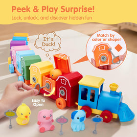 Hahaland colorful animals encourage storytelling and language development