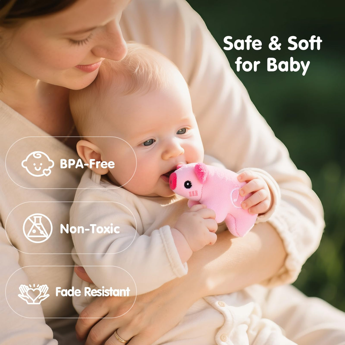 Hahaland crinkle windows and lift flaps boost sensory development.