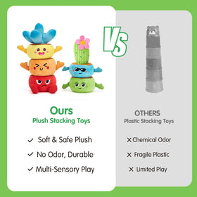 Easy to clean plush toy ready for everyday use