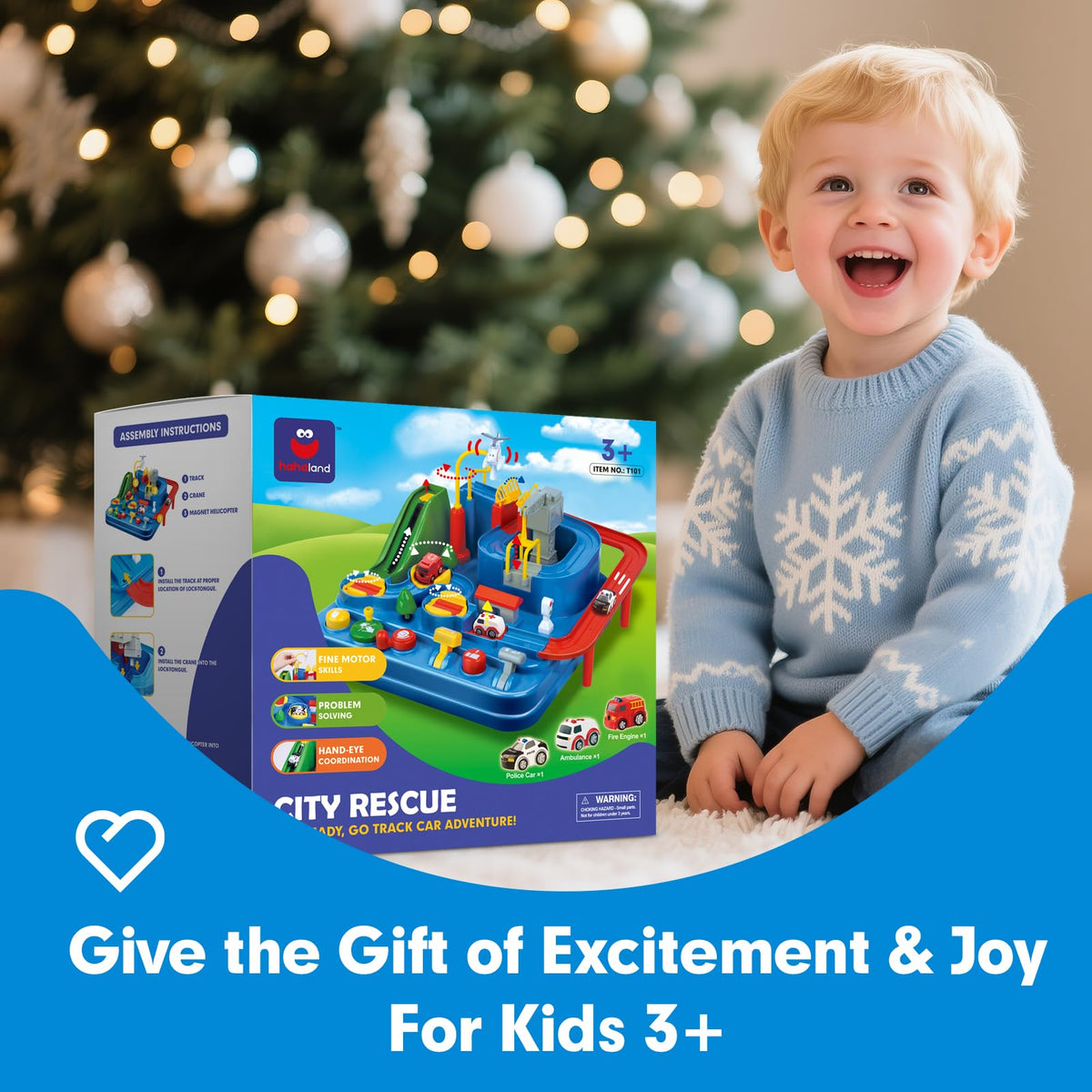 Hahaland gift-ready packaging appeals to buyers seeking a ready-to-gift toy