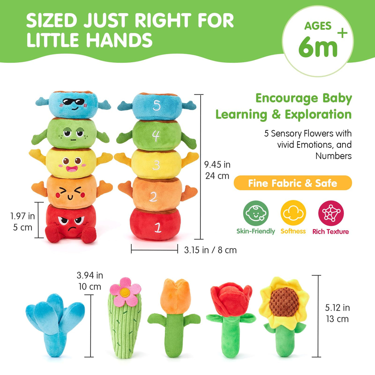 Gift-ready packaging perfect for baby showers and birthdays