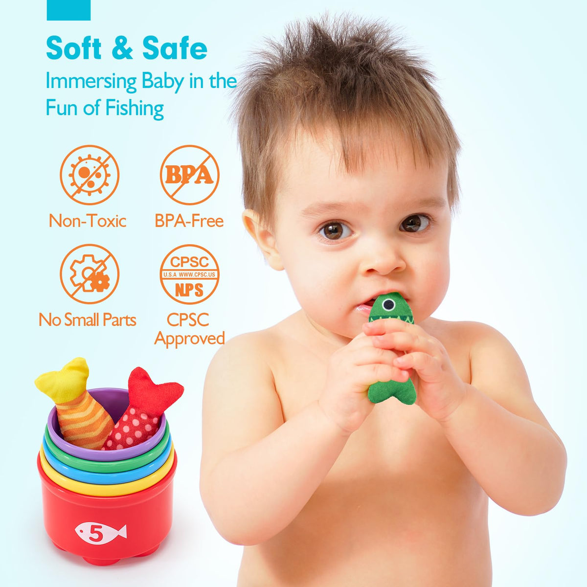 Hahaland ocean mat storage bag doubles as play surface and tidy storage.
