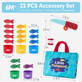 Hahaland portable travel toy pack for on-the-go learning.