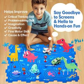 Hahaland Puzzle Racer road signs help guide critical thinking during play