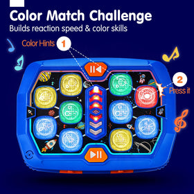 Memory sequence mode builds teamwork while replicating color orders.