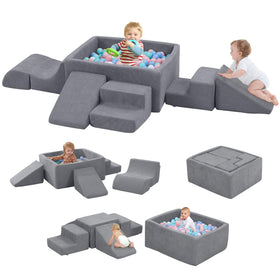 HAHASOLE foam climbing toys blocks for toddlers—safe play structure for learning through movement.