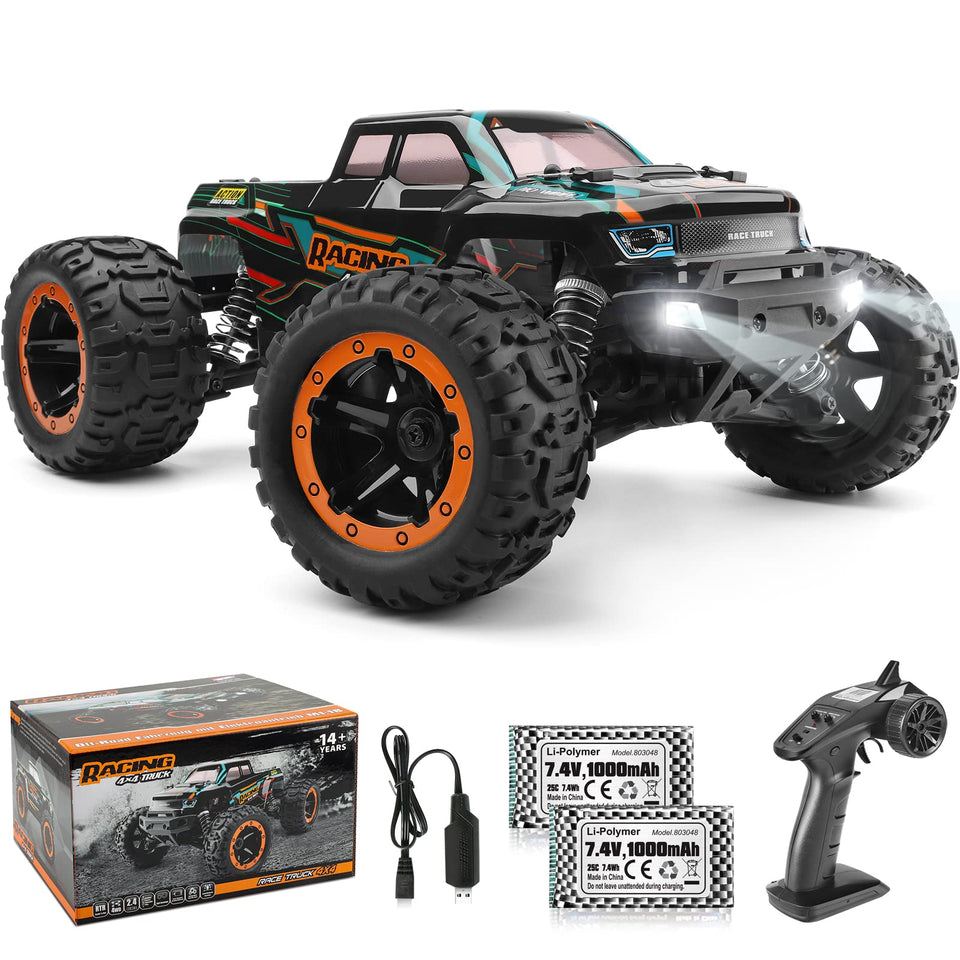 HAIBOXING 16889 dual battery pack extends runtime for longer off-road sessions.