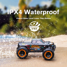 HAIBOXING 16889 independent suspension improves grip on uneven surfaces.