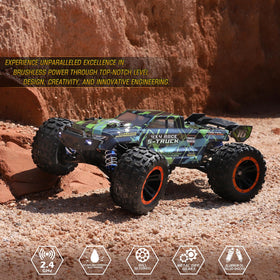 HAIBOXING 16890SA independent suspension for smooth handling
