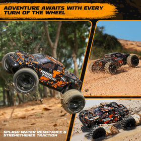 HAIBOXING 18859 chassis detail shows reinforced frame for durability.