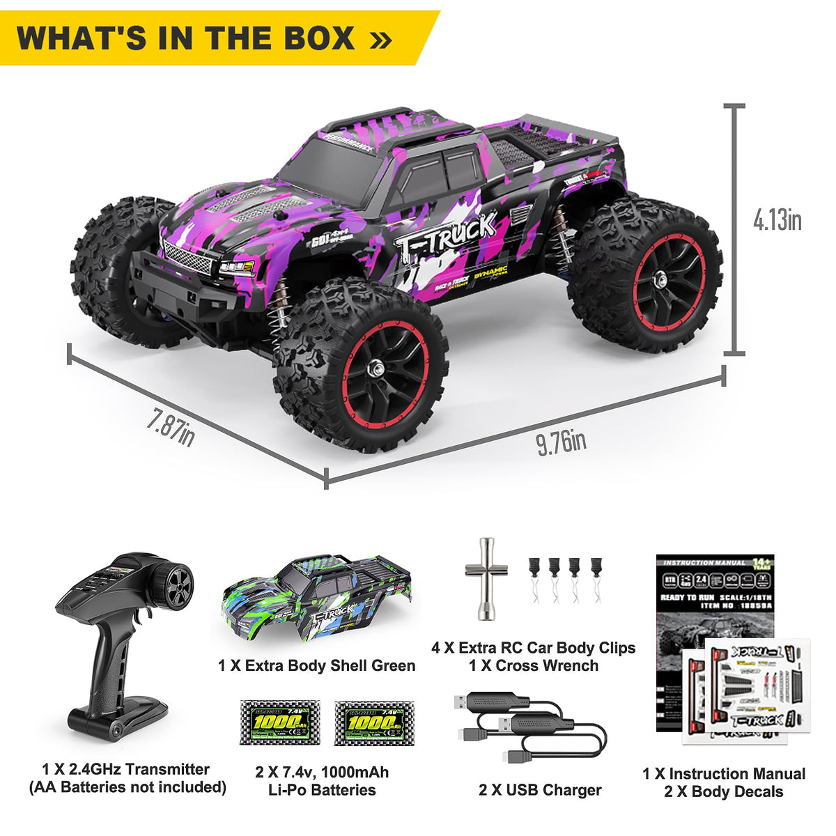 HAIBOXING 18859A extra shell and battery pack for extended play and customization