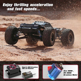 HAIBOXING 2997A off-road tire grip close-up illustrates high-traction performance.