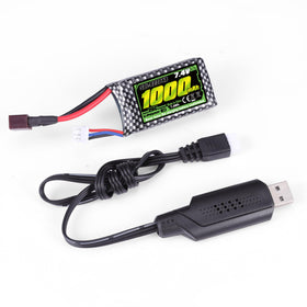 HAIBOXING USB charger with Li-Po battery for quick top-ups