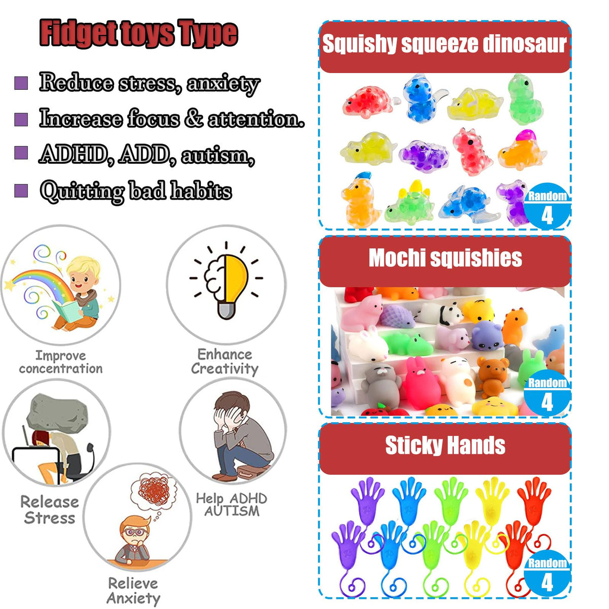 HAICORO mini pop-it keychains pack ideal for on-the-go fidgeting