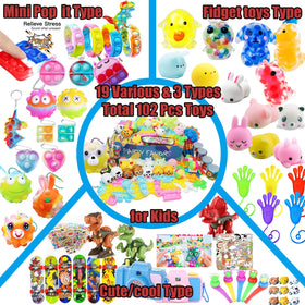 HAICORO pop fidget keychains variety highlights portable sensory fun