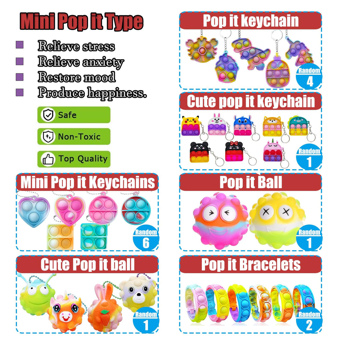 HAICORO pop-it ball with playful design emphasizes tactile popping play