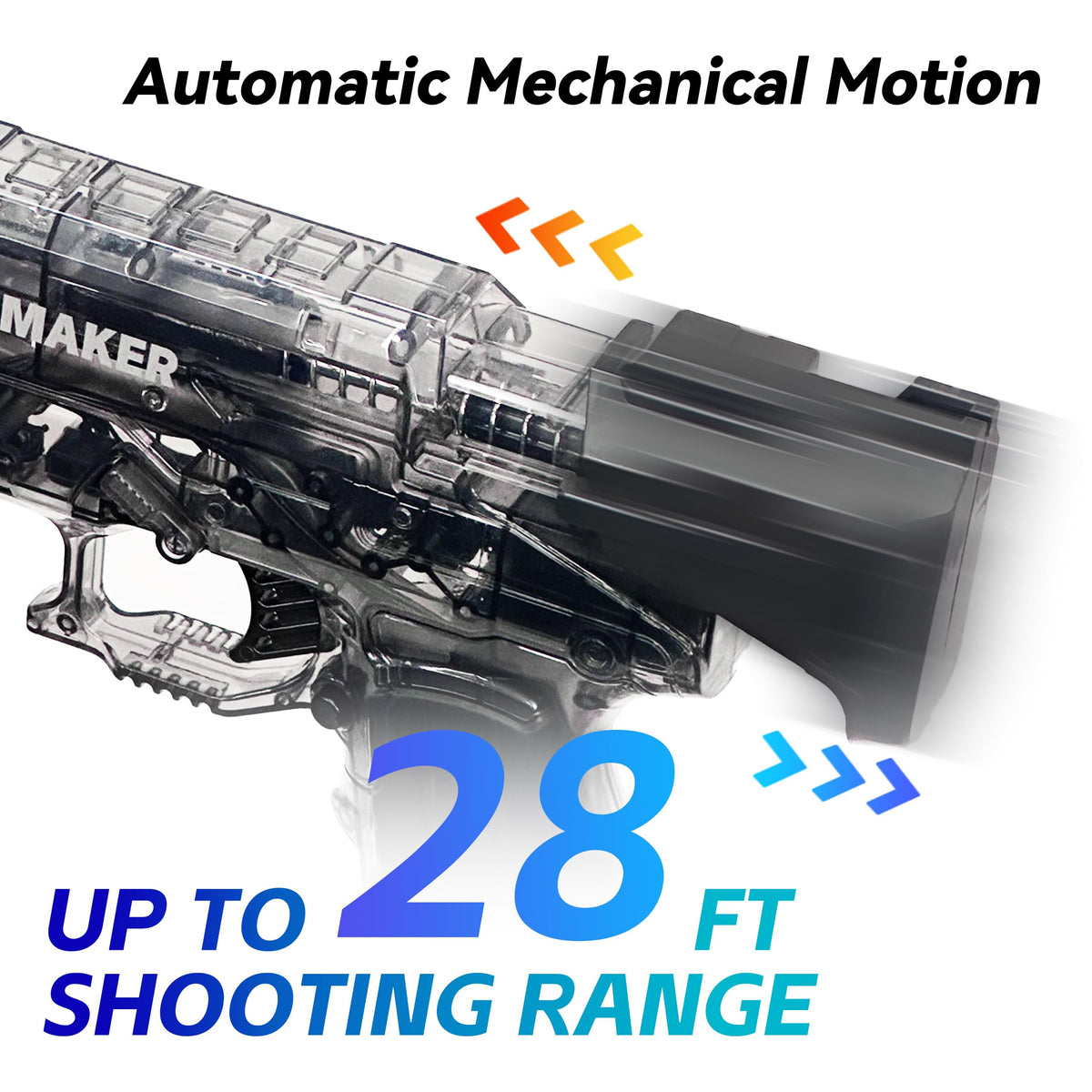 HaiiuzHi durable waterproof water gun designed for splashes and rough play