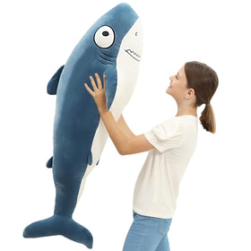 HAIJUNYA large ocean plush doubles as a cozy sofa cushion.