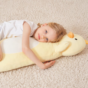 HAIJUNYA kid-friendly duck plush toy, a delightful gift for kids.