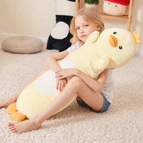 HAIJUNYA yellow duck stuffed animal, giant plush for hugs and imaginative play.