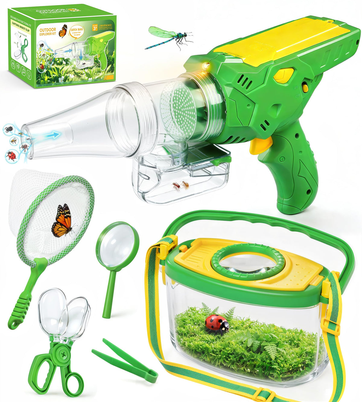 HAIMST Bug Catcher Kit setup for easy outdoor exploration