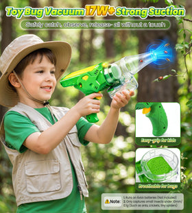 HAIMST bug viewer magnifier close-up reveals insects with a clear view