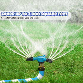 Versatile HaiSun sprinkler used for lawn and outdoor cooling