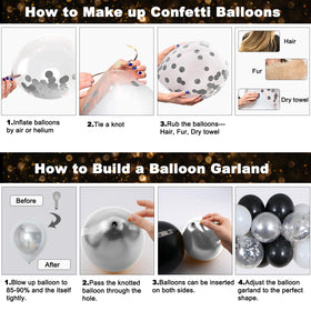 Halema balloon dot glue and ribbon simplify setup.