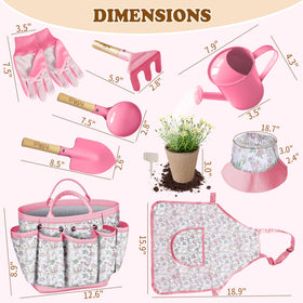 Halilus pink trowel from the kids gardening set for little diggers