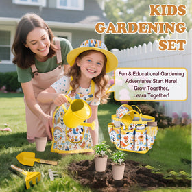Halilus 18-piece watering can for easy watering by kids.