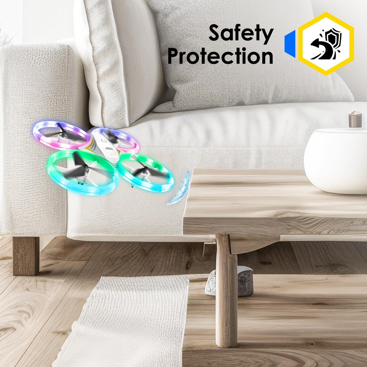 Halivita 3D flip feature adds exciting aerial tricks.