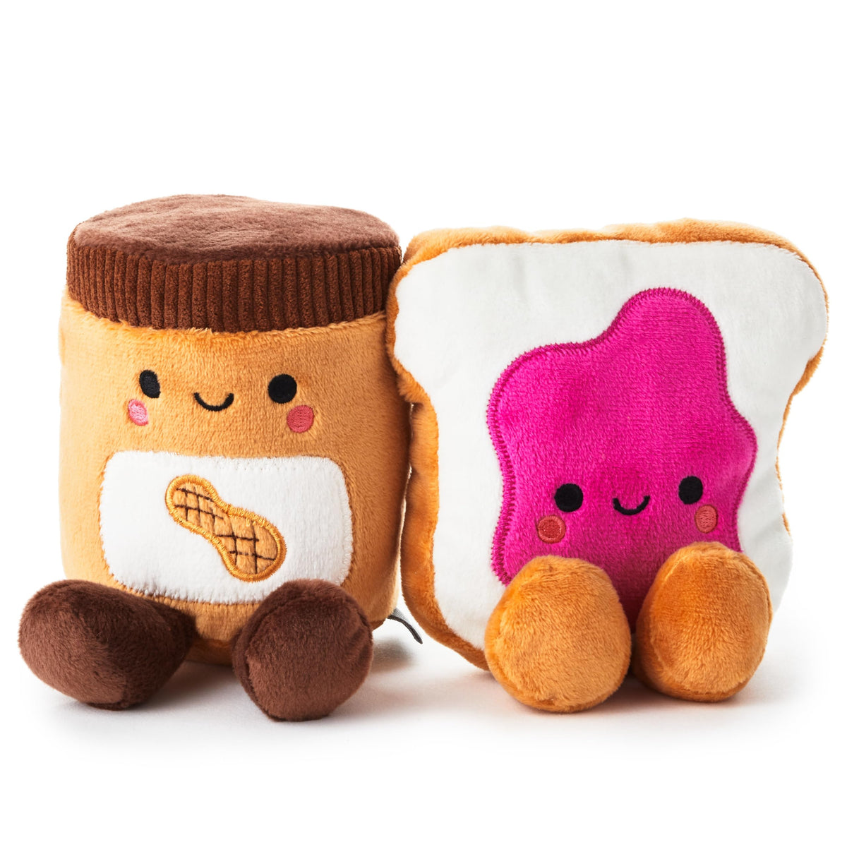 Hallmark Better Together peanut butter plush with embedded magnets for interactive linking