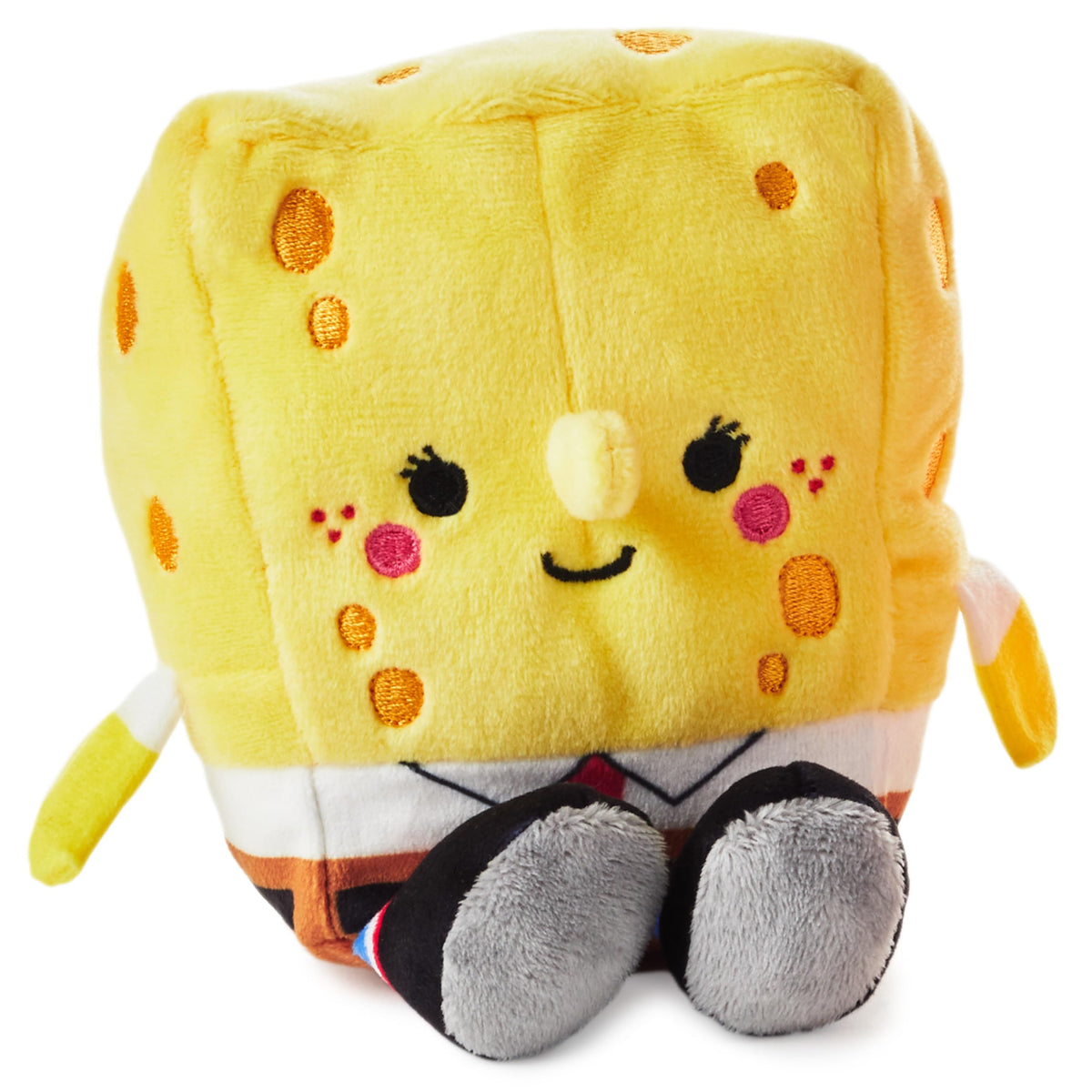 Hallmark Better Together plush wipe clean with a damp cloth after play